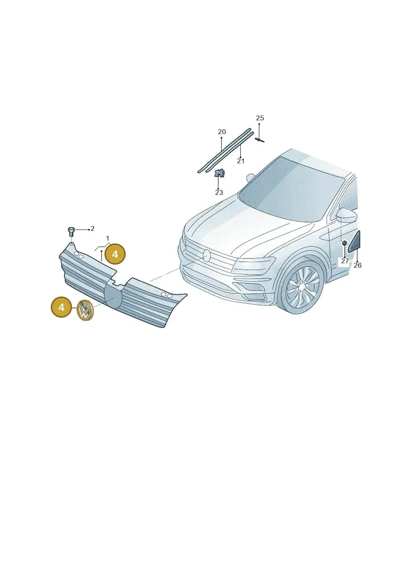 760853601BDPJ — Volkswagen Tharu (2018-2023) diagram 588853000, position 4