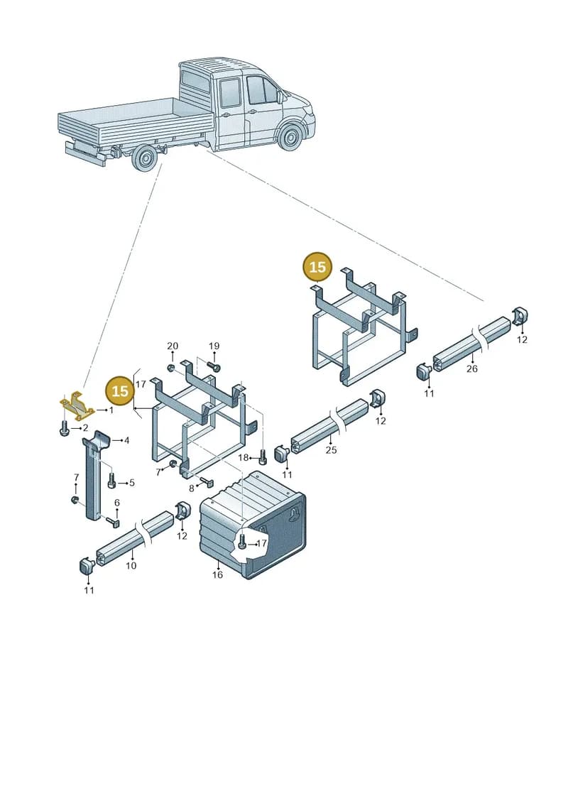 7C0859417C — Volkswagen Crafter (2016-2025) diagram 807803010, position 15