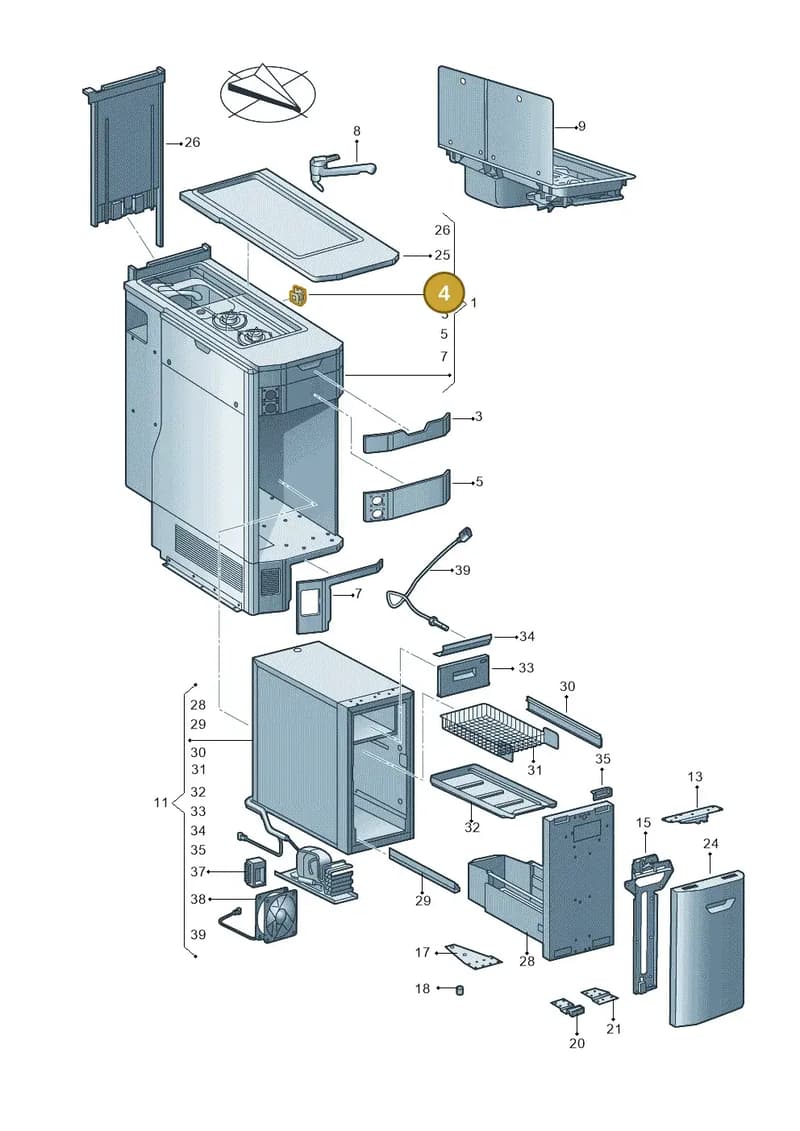 7C4067244 — Volkswagen Crafter (2016-2025) diagram 806068010, position 4