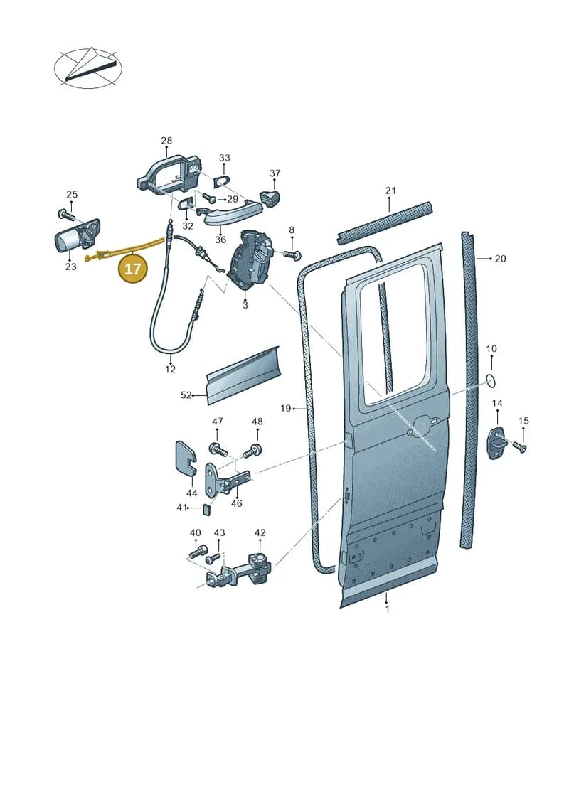 7CA839085 — Volkswagen Crafter (2016-2025) diagram 807841000, position 17
