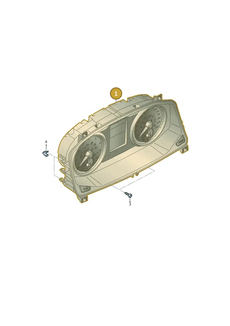 7E0920871A — Volkswagen Caravelle (2015-2019) diagram 861920000, position 1
