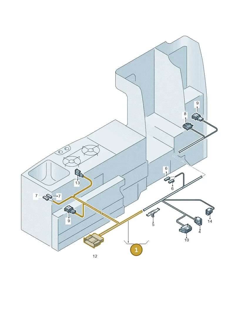 7E7971193B — Volkswagen California (2015-2019) diagram 452972900, position 1