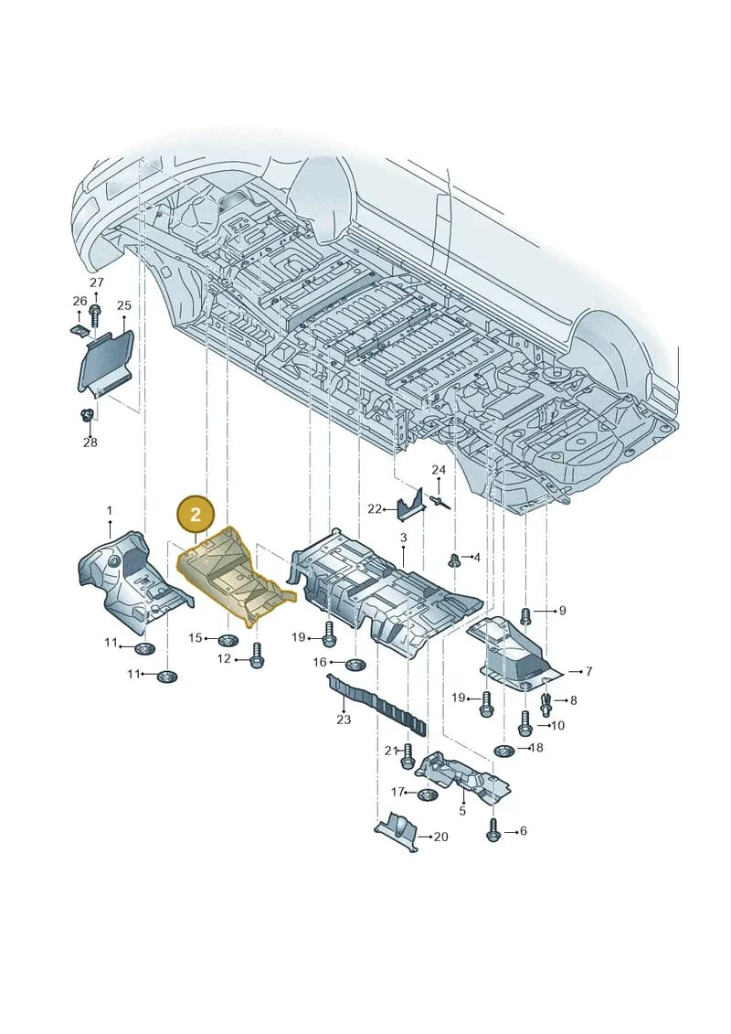 7F0825661A — Volkswagen Transp. dropside (2011-2015) diagram 679825200, position 2