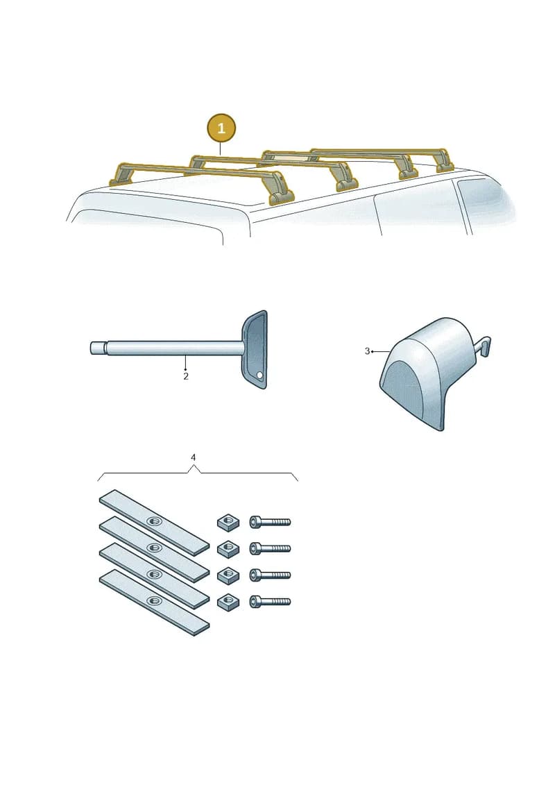 7H0071126A — Volkswagen Caravelle (2015-2019) diagram 479071300, position 1