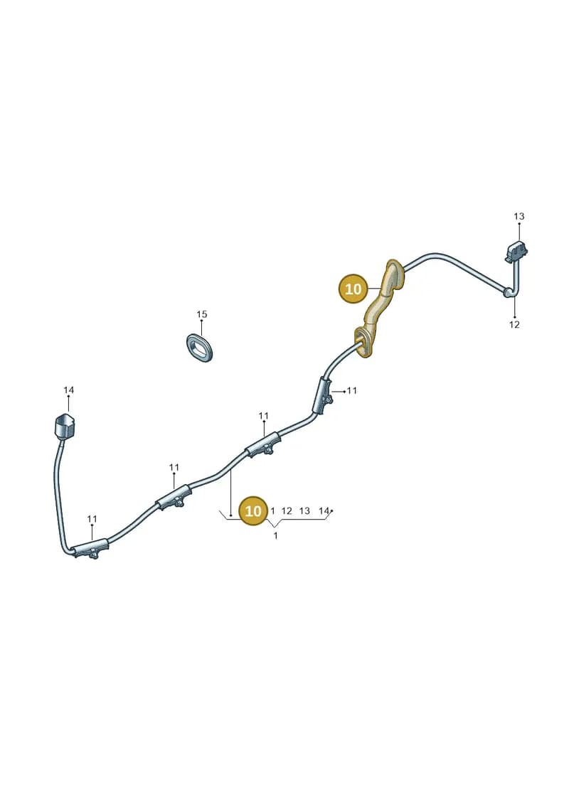 7H0971840 — Volkswagen Transporter Single Cab (2015-2019) diagram 411972360, position 10
