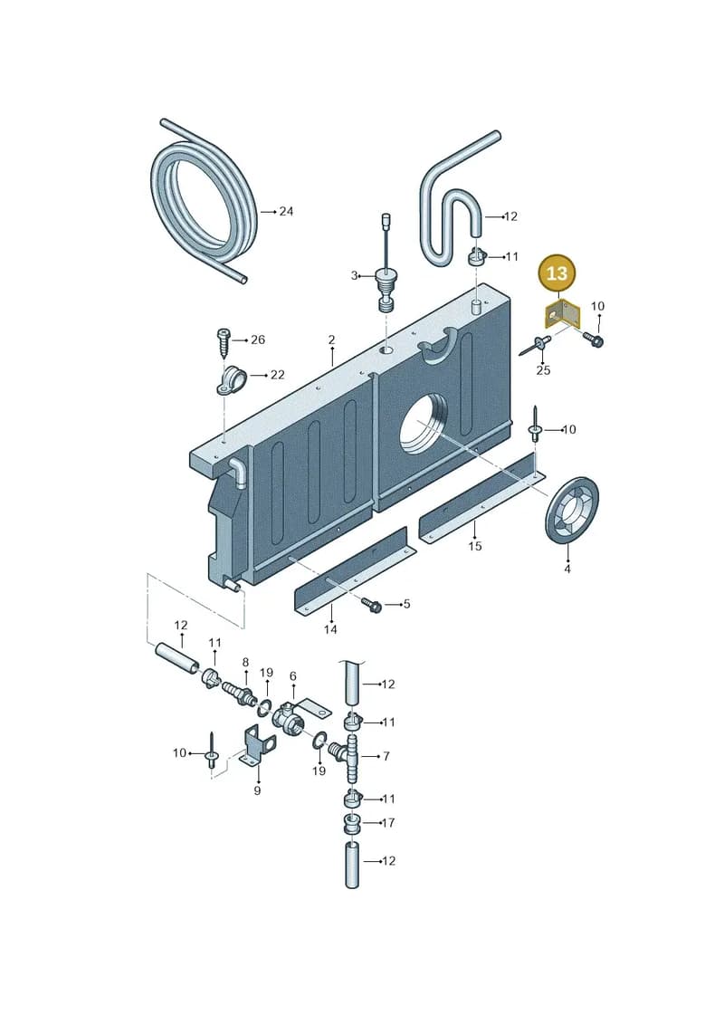 7H7068097 — Volkswagen Caravelle (2019-2024) diagram 452068350, position 13