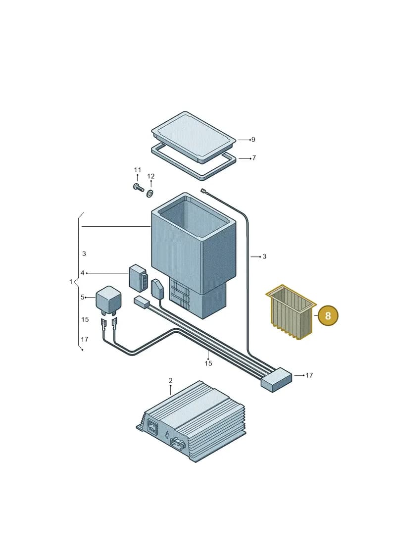 7H7068469 — Volkswagen Caravelle (2019-2024) diagram 452035900, position 8