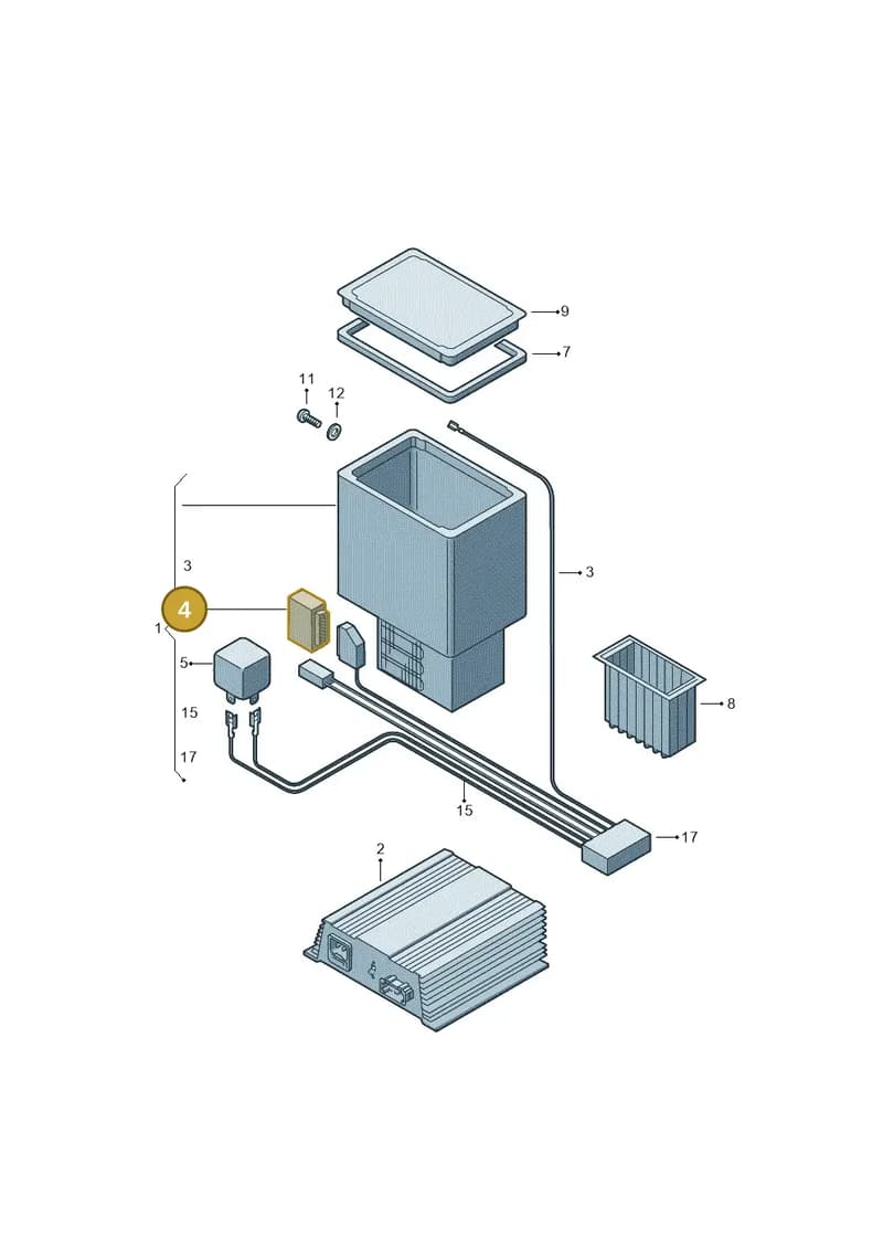 7H7937097 — Volkswagen Caravelle (2019-2024) diagram 452035900, position 4