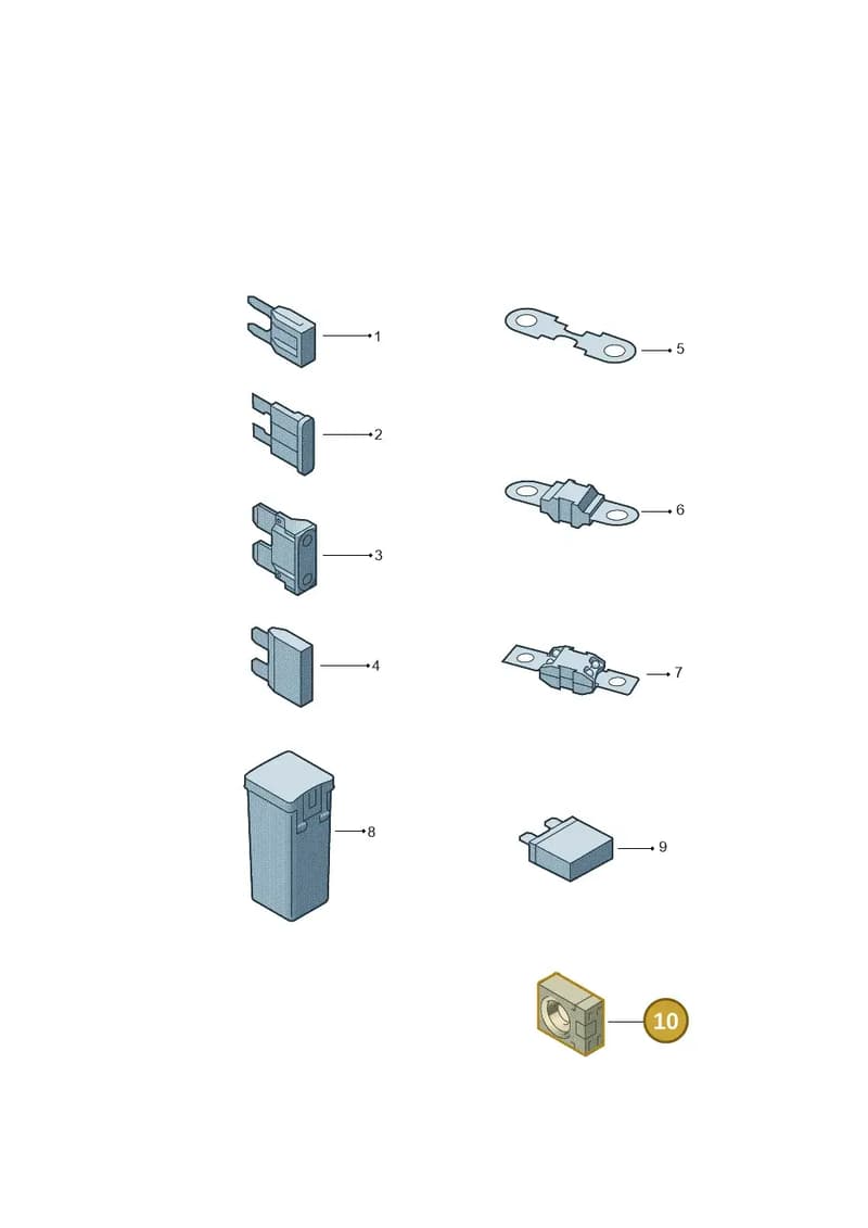 7H7937629 — Volkswagen Caravelle (2019-2024) diagram 7ep937045, position 10