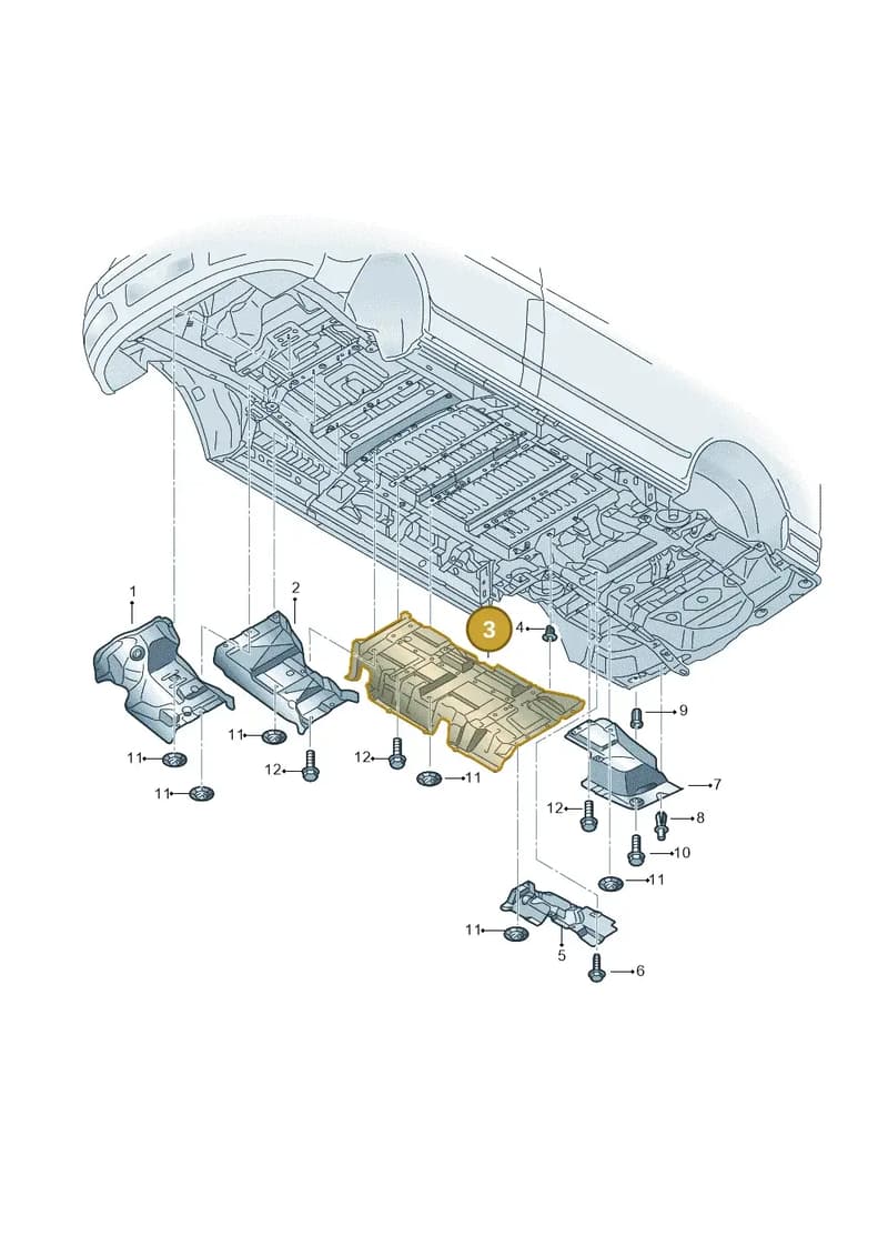 7J1825671 — Volkswagen Transp. dropside (2008-2009) diagram 410825200, position 3