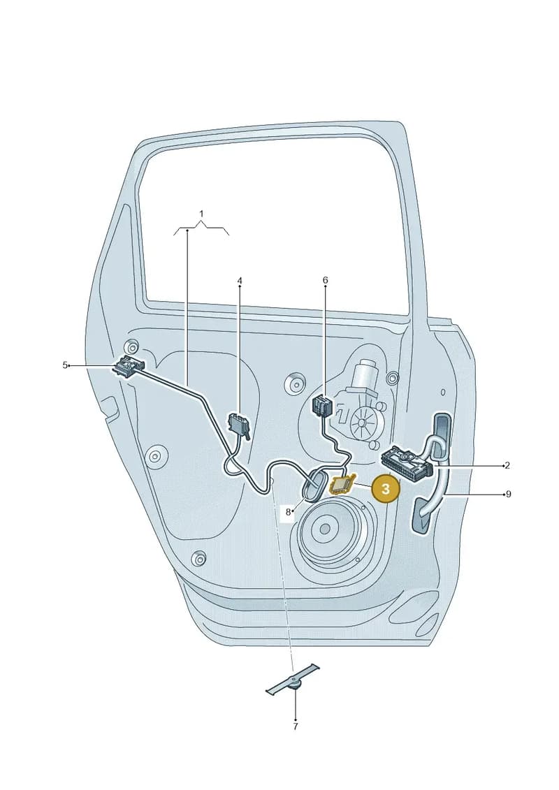 7L0972849 — Skoda Kamiq (2019-2020) diagram 773972400, position 3