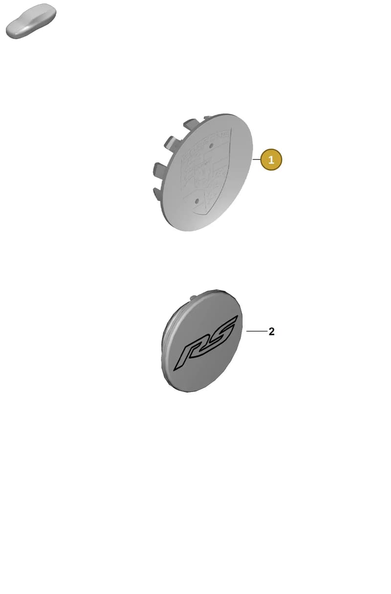 7L5601151C9A — Porsche Boxster Spyder (2019-) diagram p54601040, position 1
