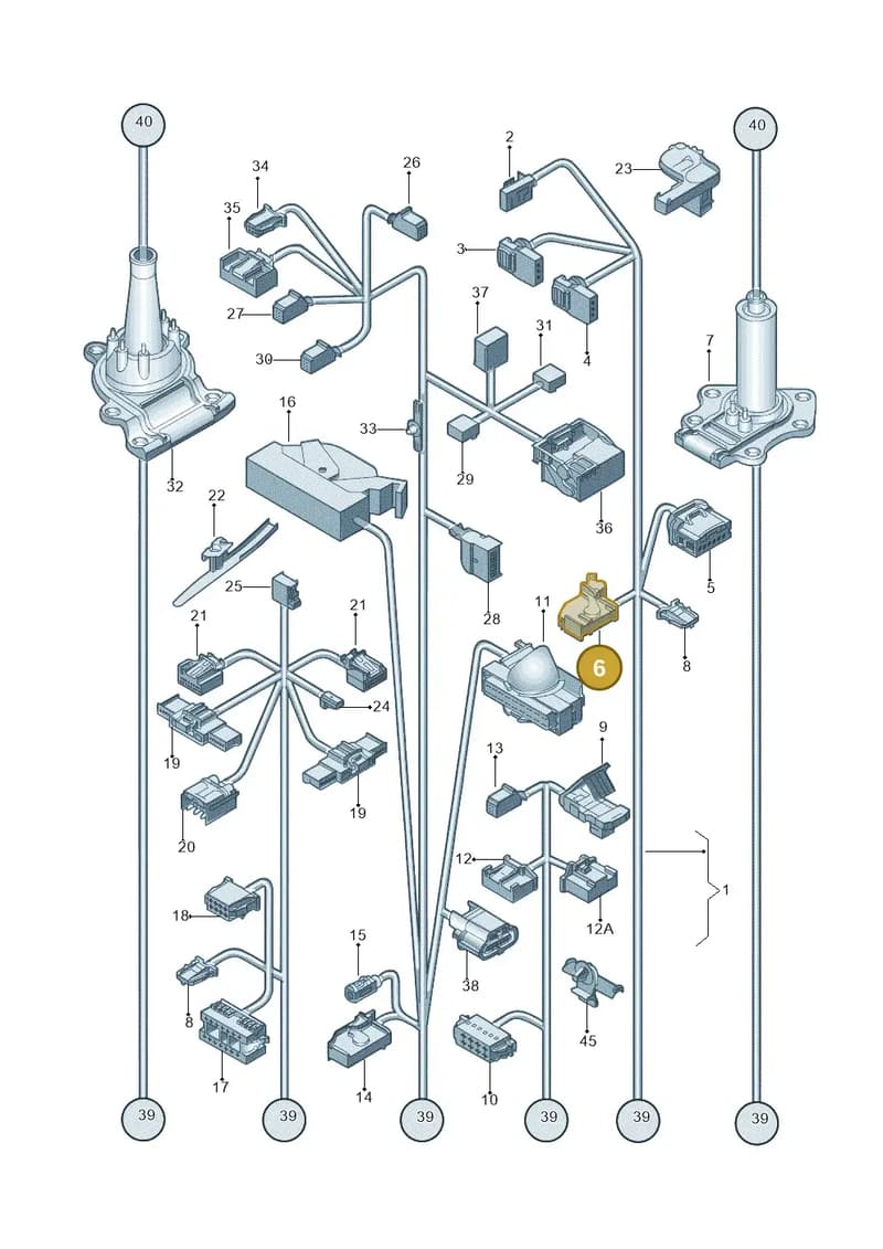 7M3972726 — Volkswagen New beetle (2011-2016) diagram 715971820, position 6