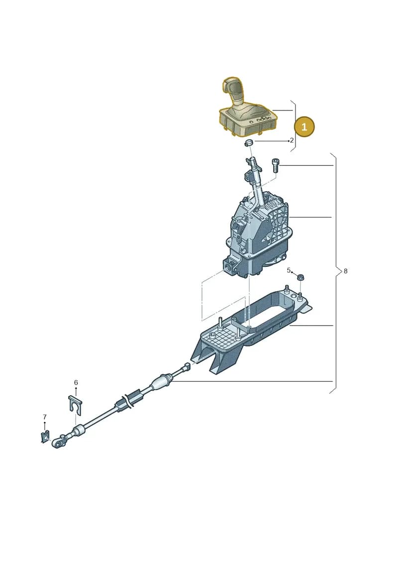 7N1713203CBRY — Volkswagen Sharan BlueMotion (2015-2022) diagram 863713100, position 1