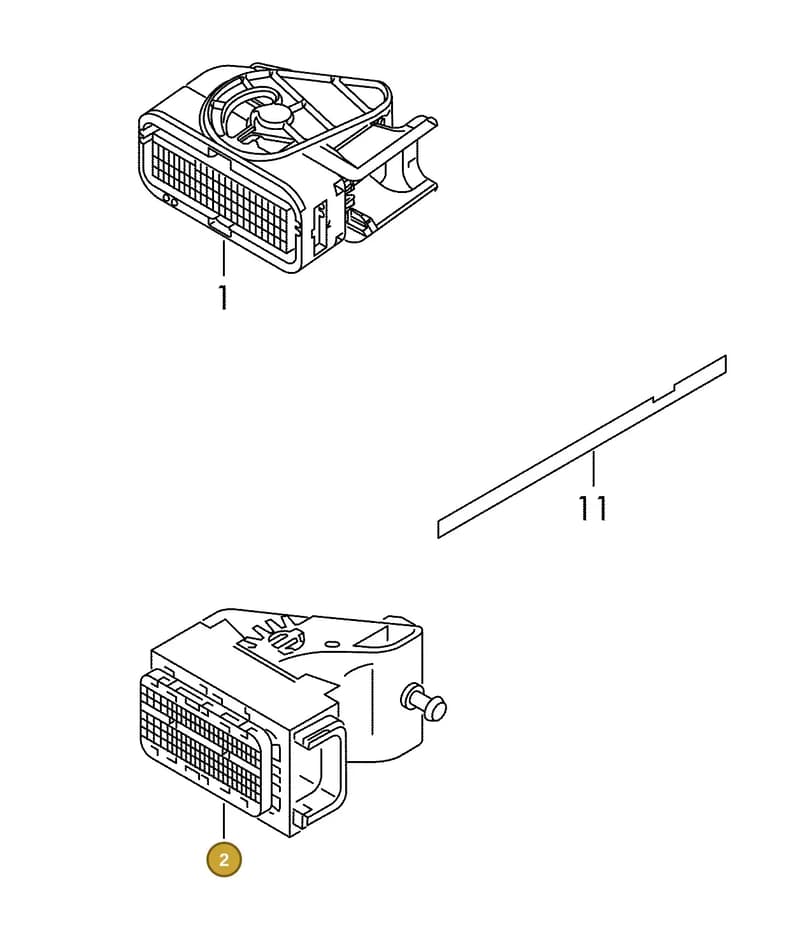 7P6906235 — Audi 1J0 platform diagram 198973200, position 2