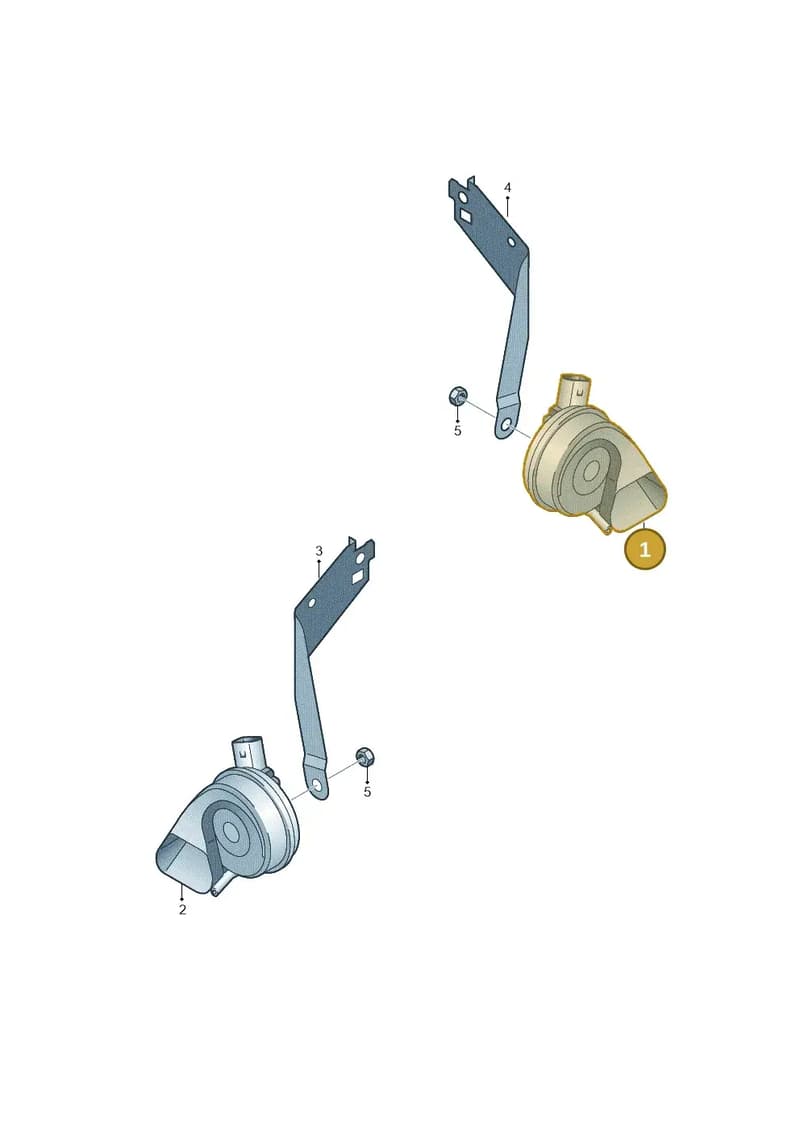 7P6951221A — Volkswagen Touareg (2010-2012) diagram 693951000, position 1