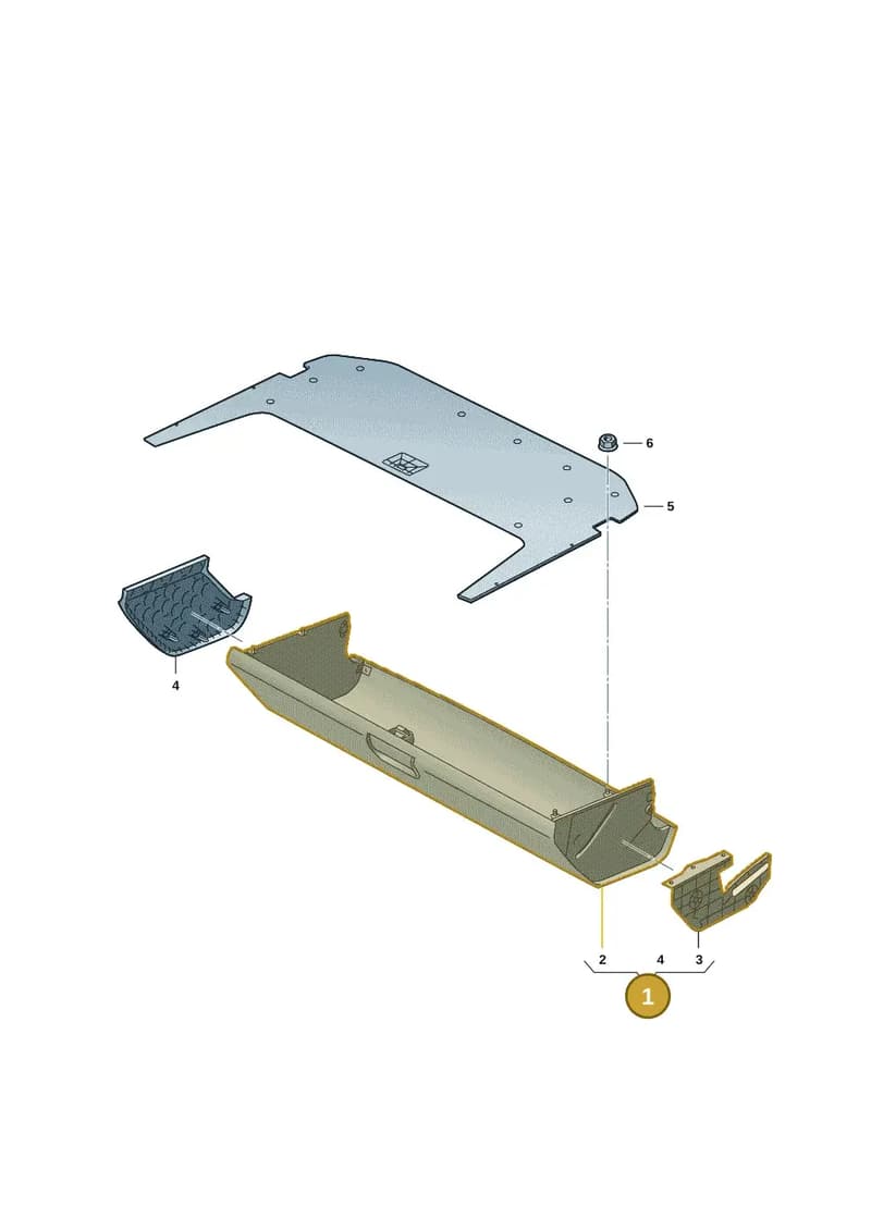 7T0068805A — Volkswagen Multivan (2021-2025) diagram 7t0068220, position 1