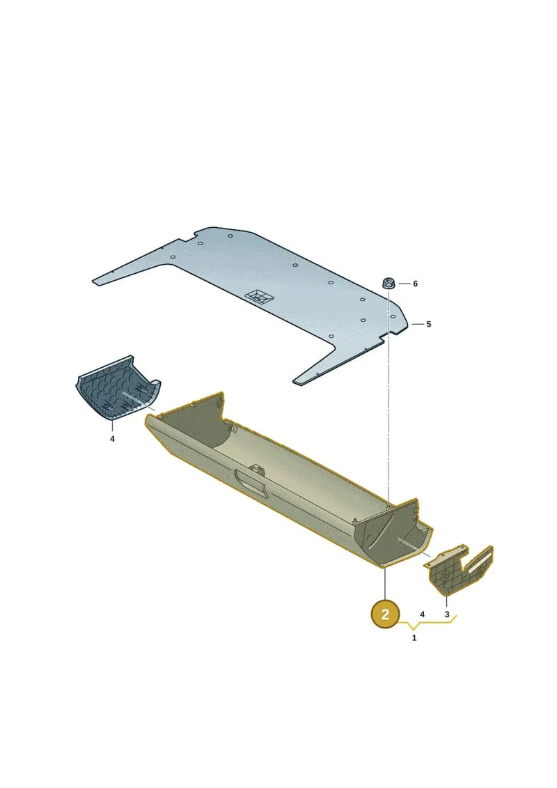 7T0068809 — Volkswagen Multivan (2021-2025) diagram 7t0068220, position 2