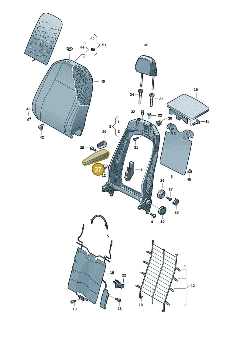 7T0881082NYHG — Volkswagen ID.Buzz (2022-) diagram 15a881500, position 37