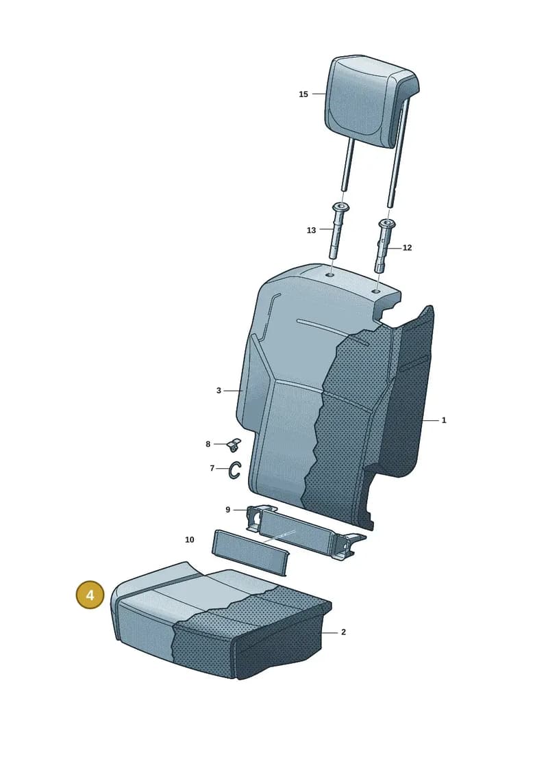 7T0885405FZMM — Volkswagen Multivan (2021-2025) diagram 7t0888100, position 4