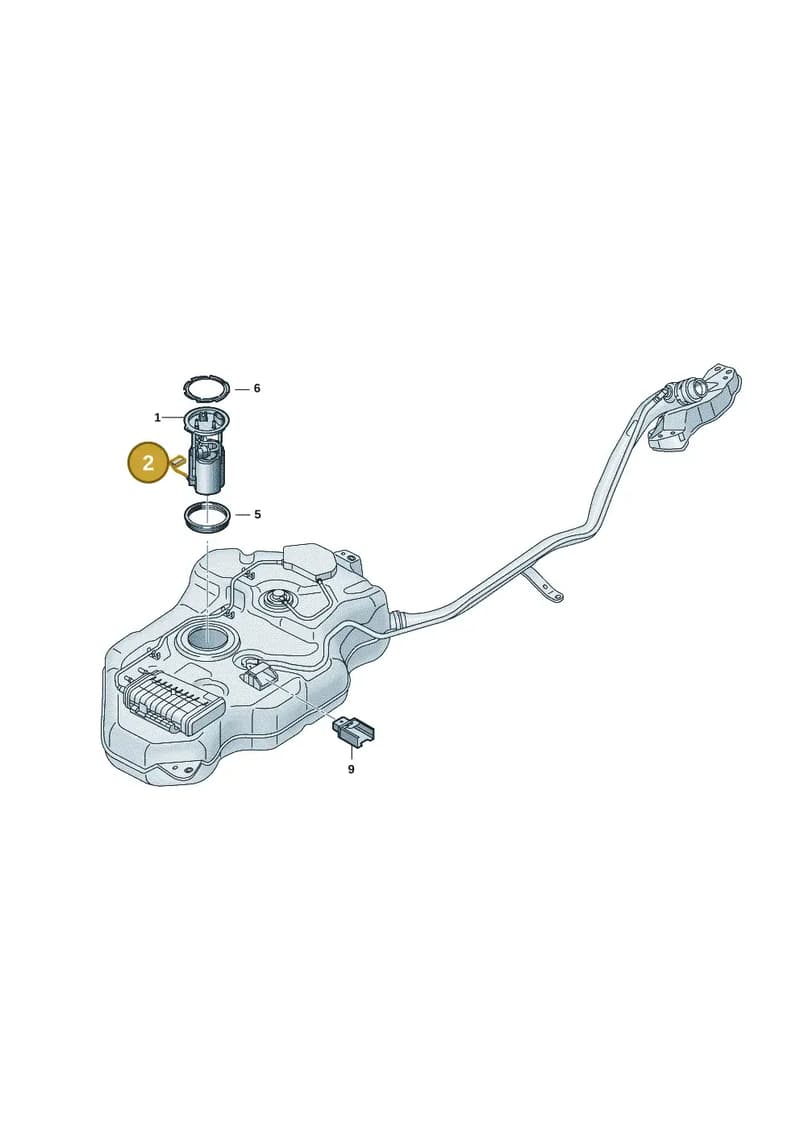 7T0919673 — Volkswagen Multivan (2021-2025) diagram 7t0919300, position 2