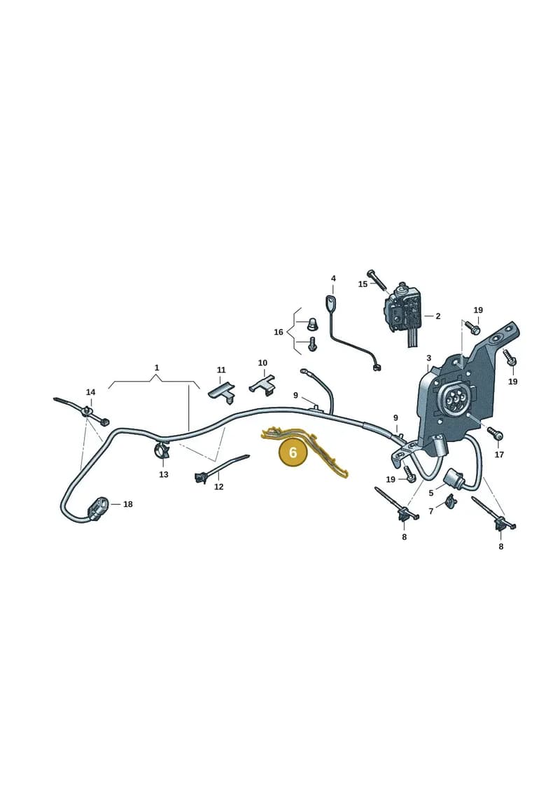7T0971822 — Volkswagen Multivan (2021-2025) diagram 7t0970150, position 6