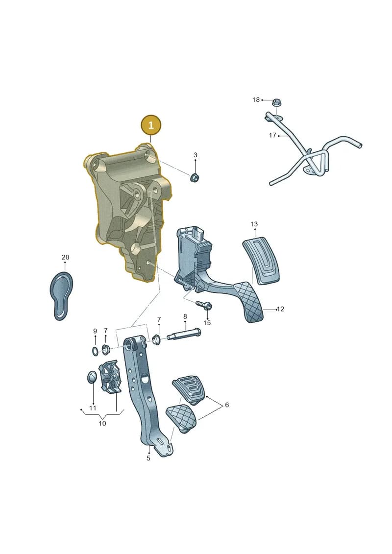 7T2723058H — Volkswagen Multivan (2021-2025) diagram 837721600, position 1
