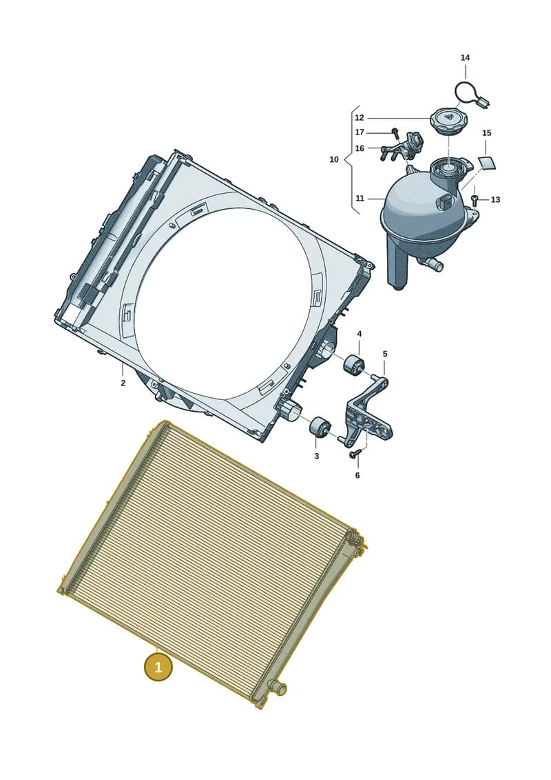 85E121251A — Audi Q6 e-tron (2023-2025) diagram f5s121070, position 1