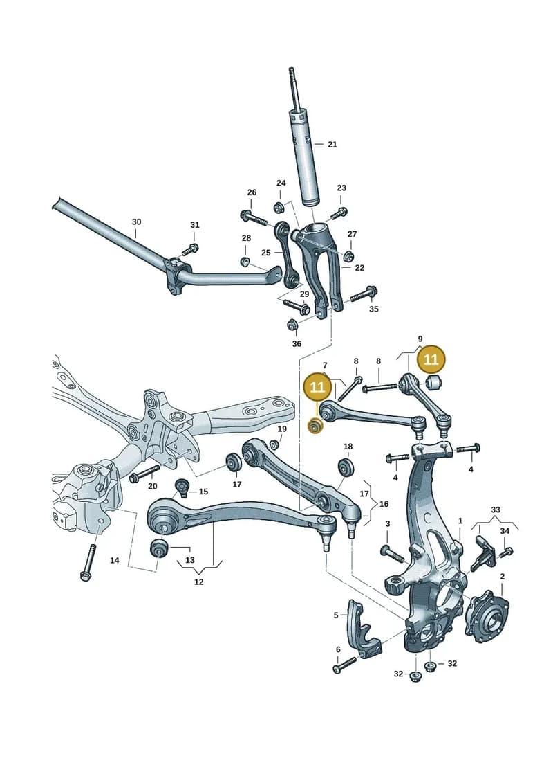 85E407515C — Audi Q6 e-tron (2023-2025) diagram f5s407000, position 11
