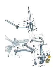 85E407621E Volkswagen Wheelhub with Bearing