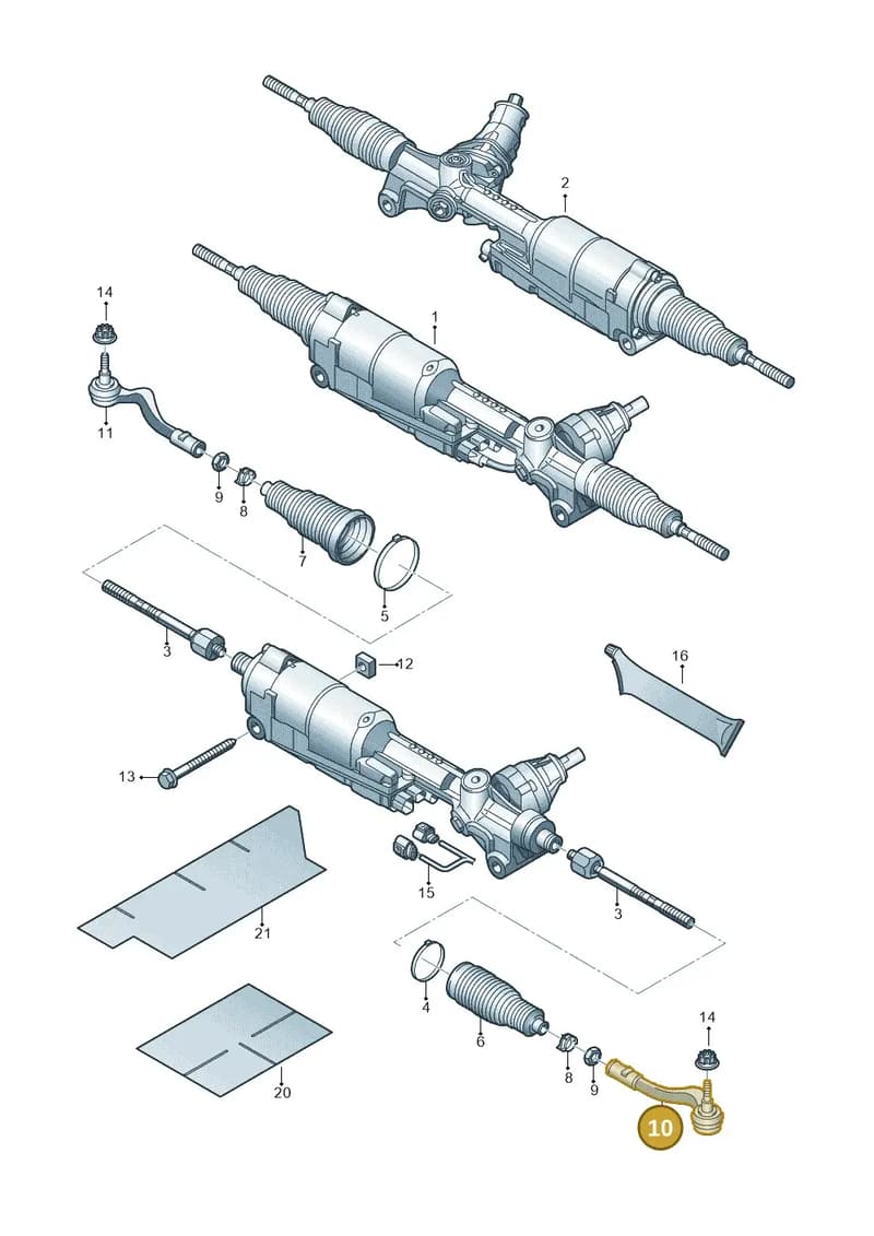 85E423811B — Audi Q6 e-tron (2023-2025) diagram 771423000, position 10