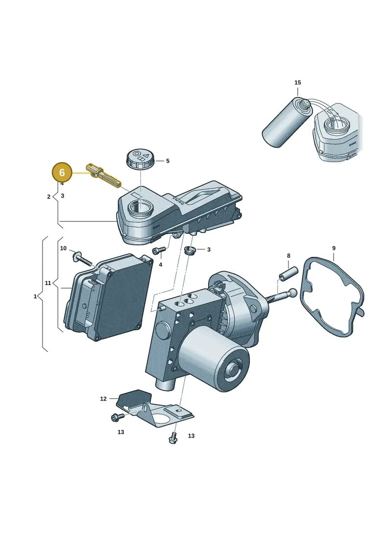 85E611377 — Audi Q6 e-tron (2023-2025) diagram f5s612020, position 6
