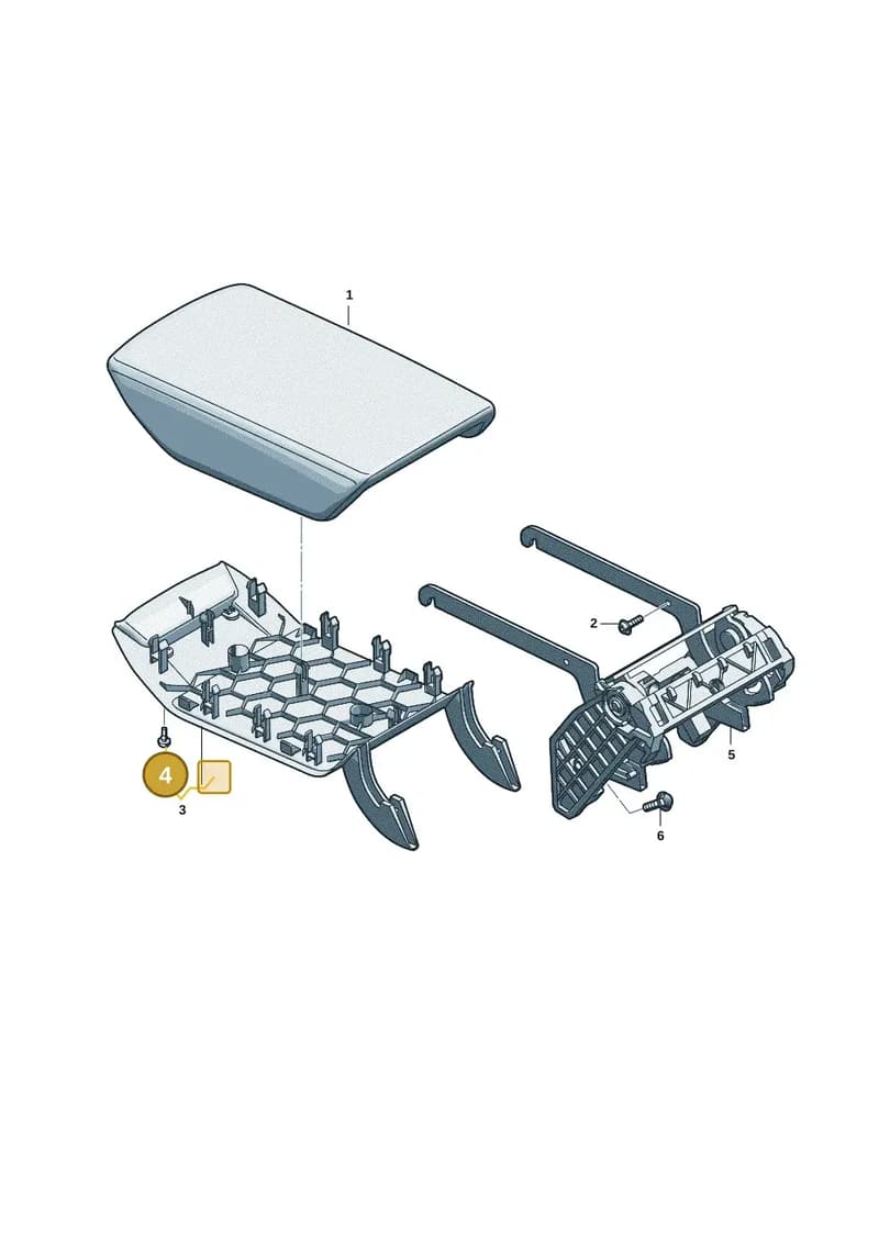 85E898053 — Audi Q6 e-tron (2023-2025) diagram f5s863600, position 4