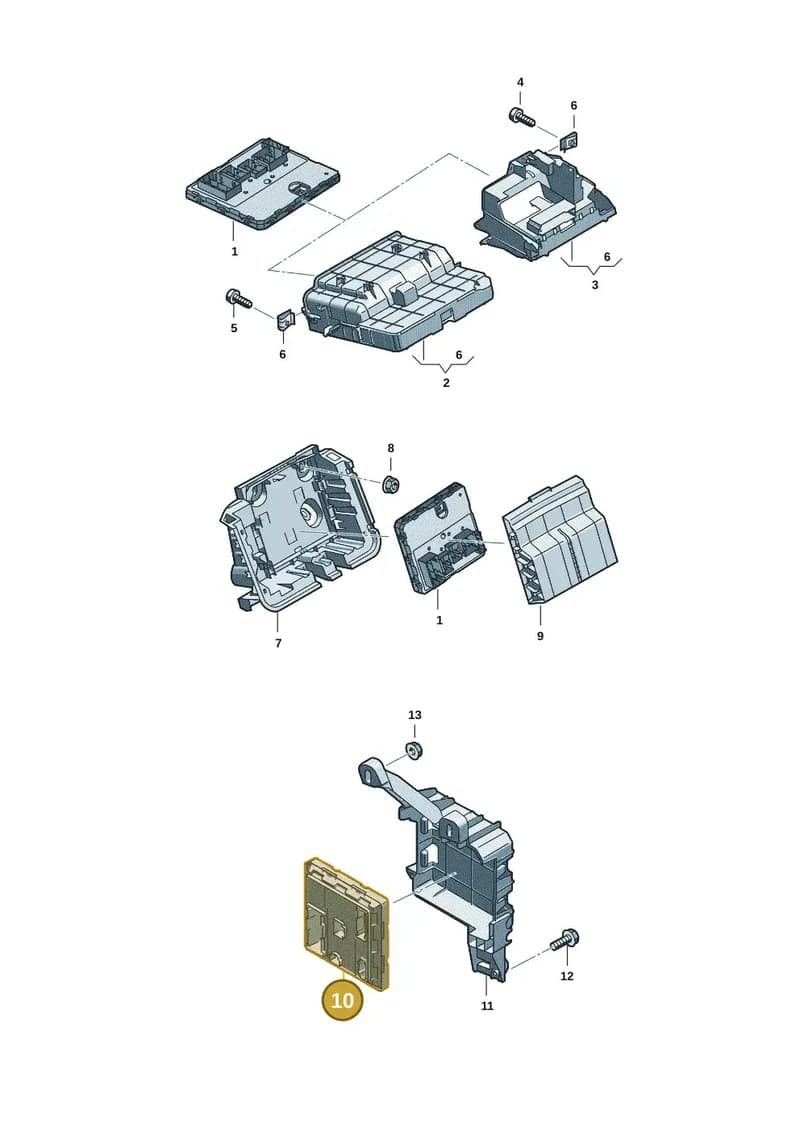 85E907064DH — Audi A5 Limousine (2024-2025) diagram 8wh907200, position 10