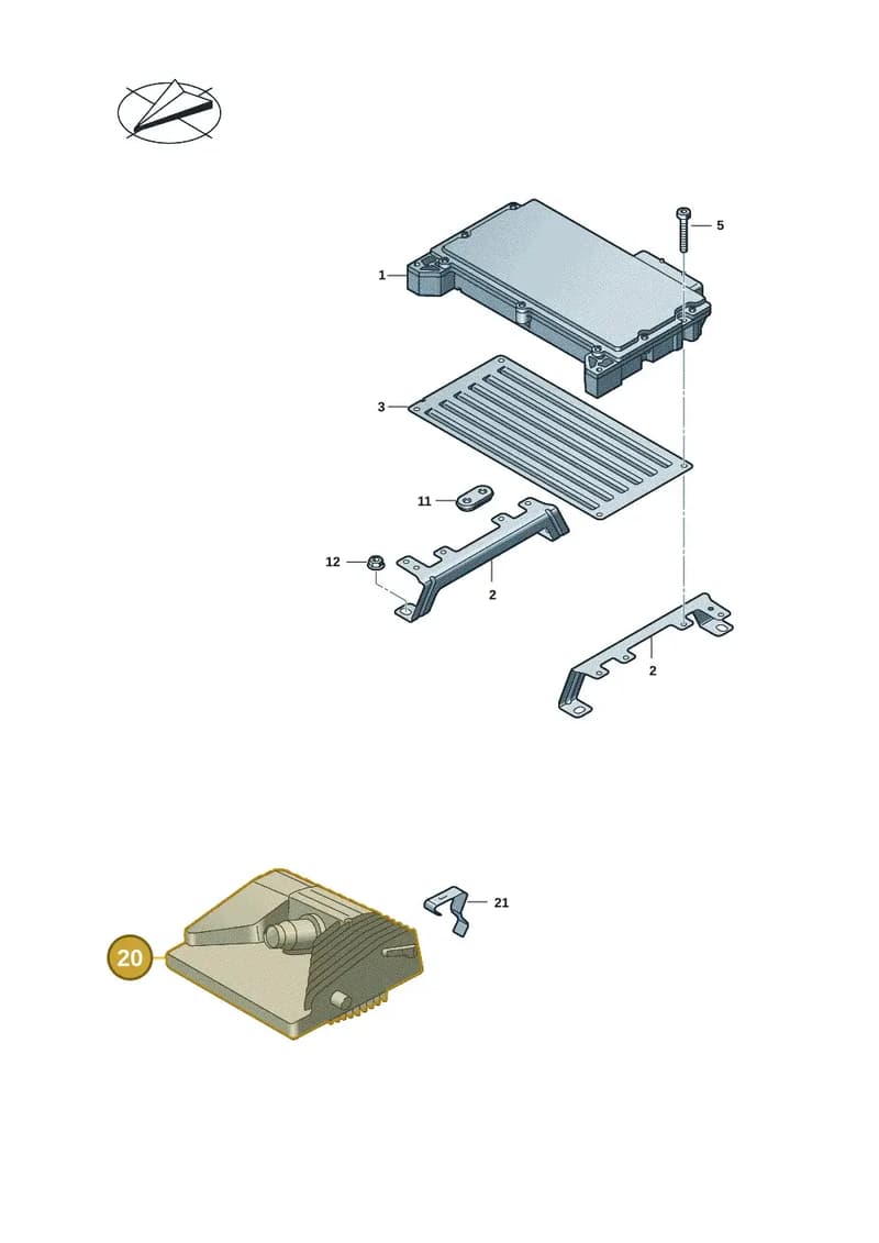 85E907217L — Audi Q6 e-tron (2023-2025) diagram f5s907230, position 20
