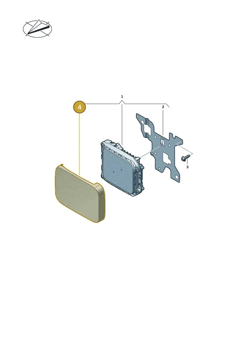 85E907243B — Audi Q6 e-tron (2023-2025) diagram f5s907210, position 4