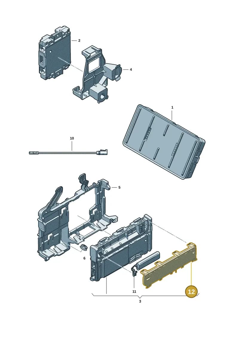 85E907729 — Audi Q6 e-tron (2023-2025) diagram f5s035550, position 12