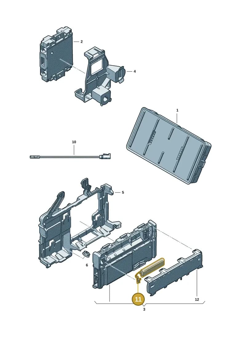 85E915989 — Audi Q6 e-tron (2023-2025) diagram f5s035550, position 11