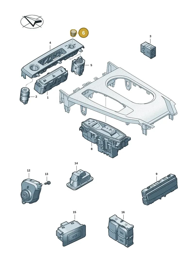 85E919070 — Audi A5 Limousine (2024-2025) diagram f5s941500, position 6