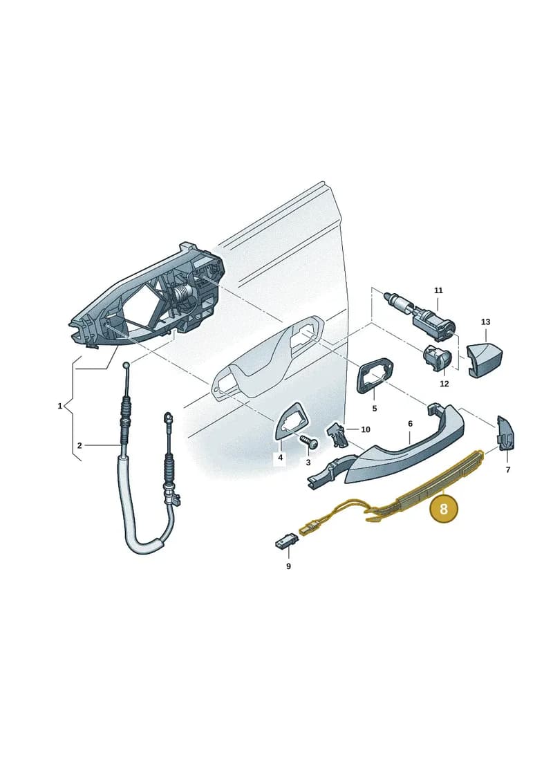 85E927753A — Audi Q6 e-tron (2023-2025) diagram f5s837000, position 8
