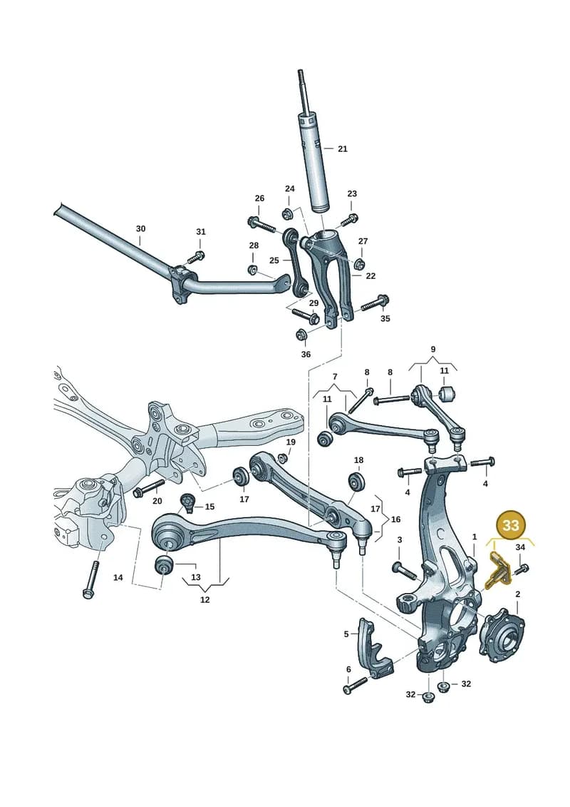 85E927803C — Audi Q6 e-tron (2023-2025) diagram f5s407000, position 33