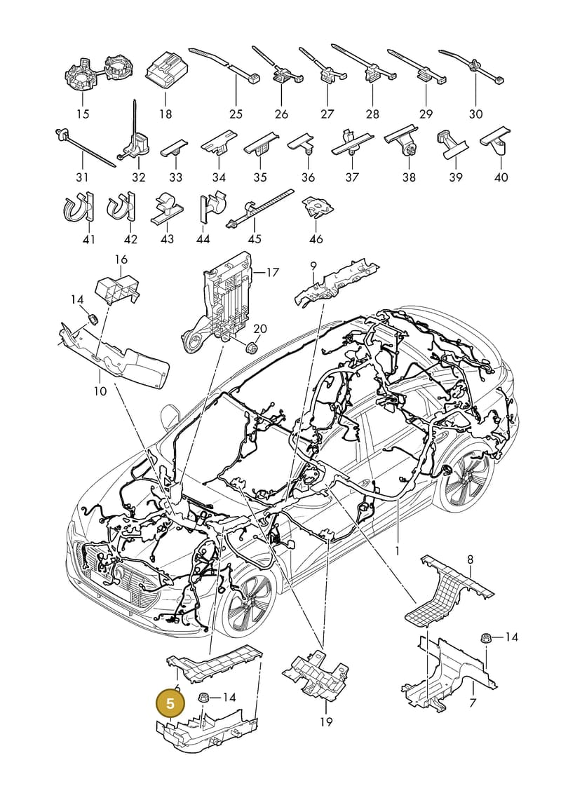 85E937124A — Audi Q6 e-tron (2023-2025) diagram f5s971800, position 5