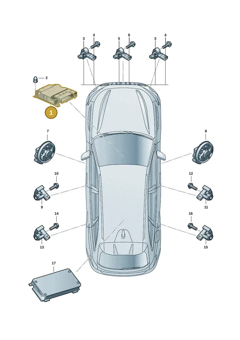 85E959655AM — Audi Q6 e-tron (2023-2025) diagram f5s959300, position 1