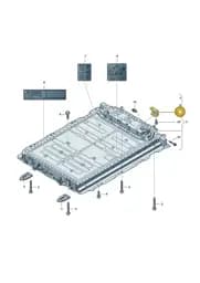 85E971262 Volkswagen Bracket