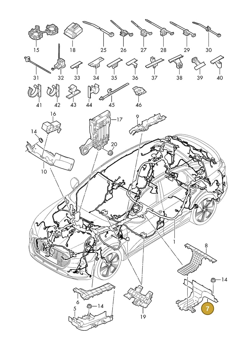 85E971824B — Audi Q6 e-tron (2023-2025) diagram f5s971800, position 7