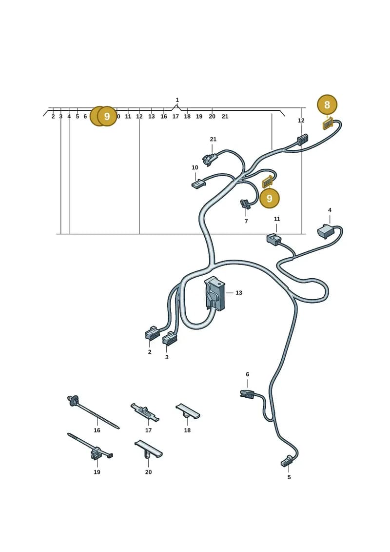 85E973704A — Audi Q6 e-tron (2023-2025) diagram f5s972400, position 8+9