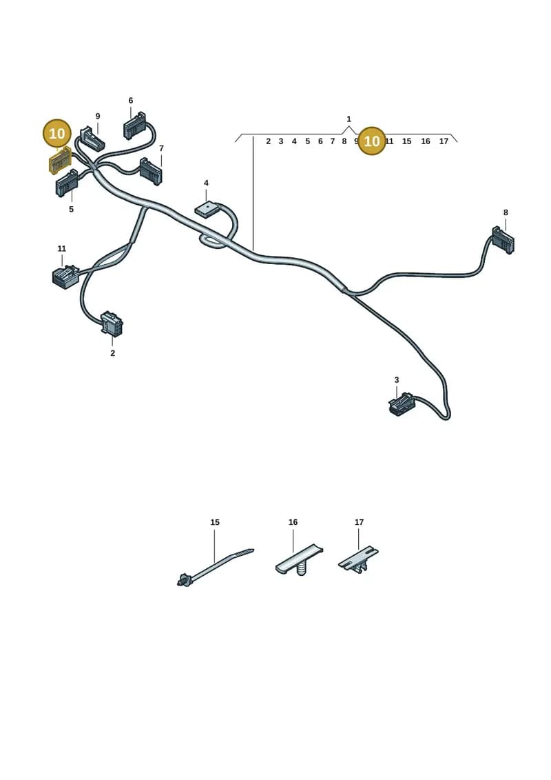 85E973704C — Audi Q6 e-tron (2023-2025) diagram f5s972420, position 10
