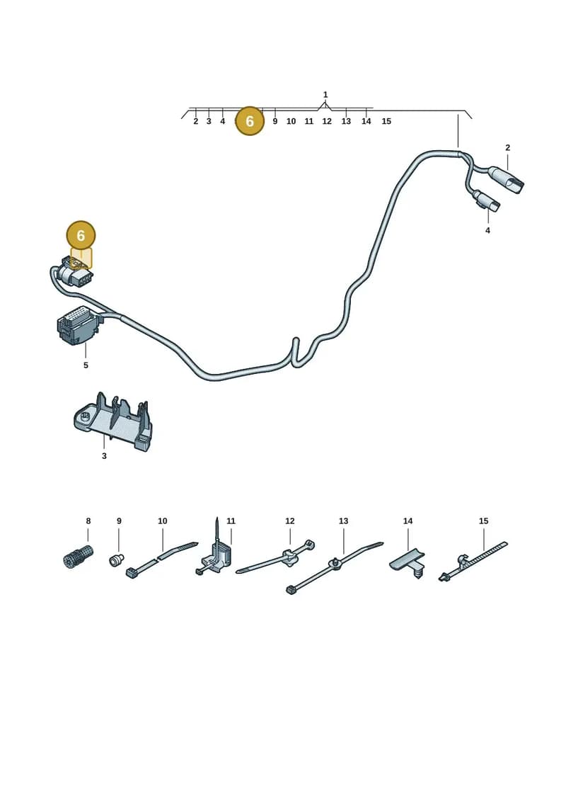 85E973714 — Audi Q6 e-tron (2023-2025) diagram f5s972720, position 6