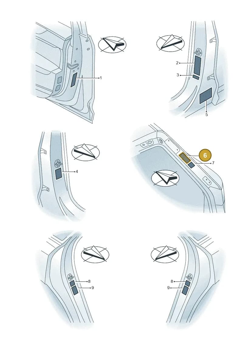 85H010552 — Audi Q6 e-tron (2023-2025) diagram 586010200, position 6