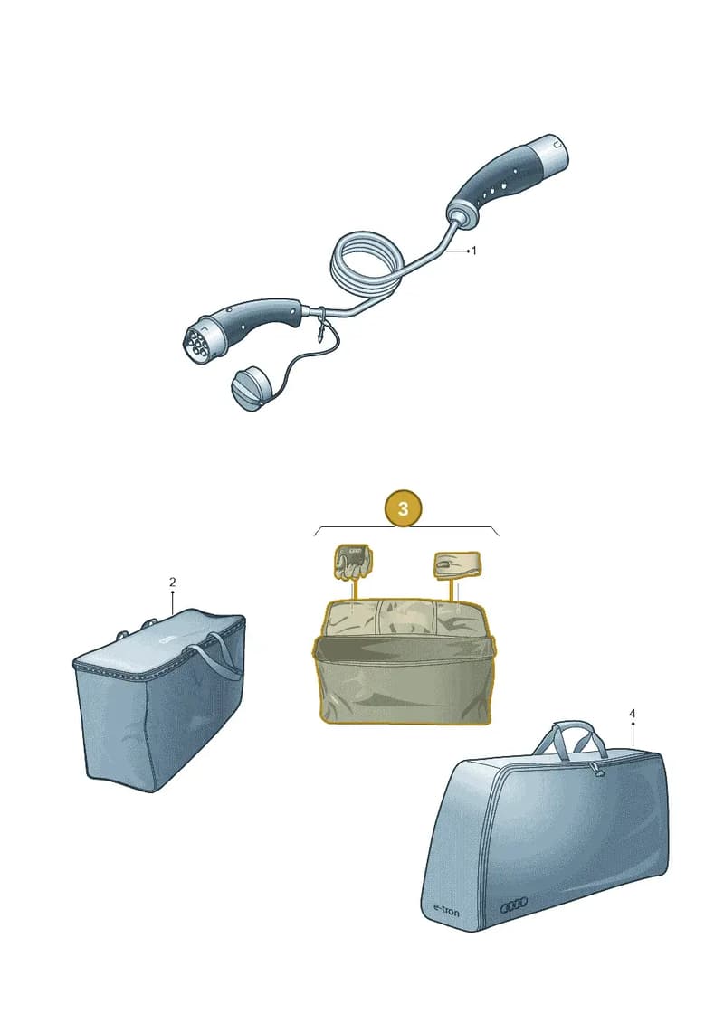 85H071073A — Audi Q6 e-tron (2023-2025) diagram 586066050, position 3